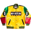 Martin 8 Ball Varsity Jacket Yellow