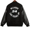 McLaren Las Vegas Varsity Black Jacket