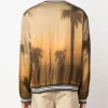 Michael Bublé Blue Sky Inn Palm Tree Print Bomber Jacket