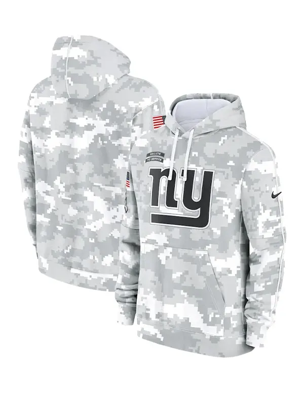 New York Giants Arctic Camo Salute to Service Hoodie