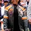 Simone Biles Chicago Bears Varsity Jacket