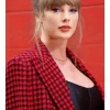 Taylor Swift Red Tweed Blazer