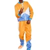 The Voice S26 Snoop Dogg Leather Colorblock Tracksuit Orange