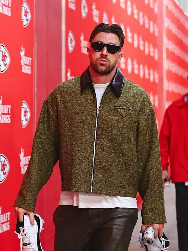 Travis Kelce Brown Jacket