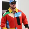 Travis Kelce Patchwork Cashmere Jacket