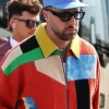 Travis Kelce Patchwork Jacket