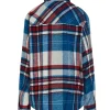 Travis Kelce We11done half-zip plaid shirt jacket