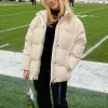 Brittany Mahomes Chiefs Puffer Jacket