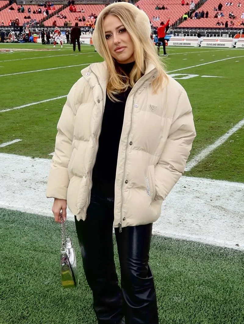 Brittany Mahomes Chiefs Puffer Jacket