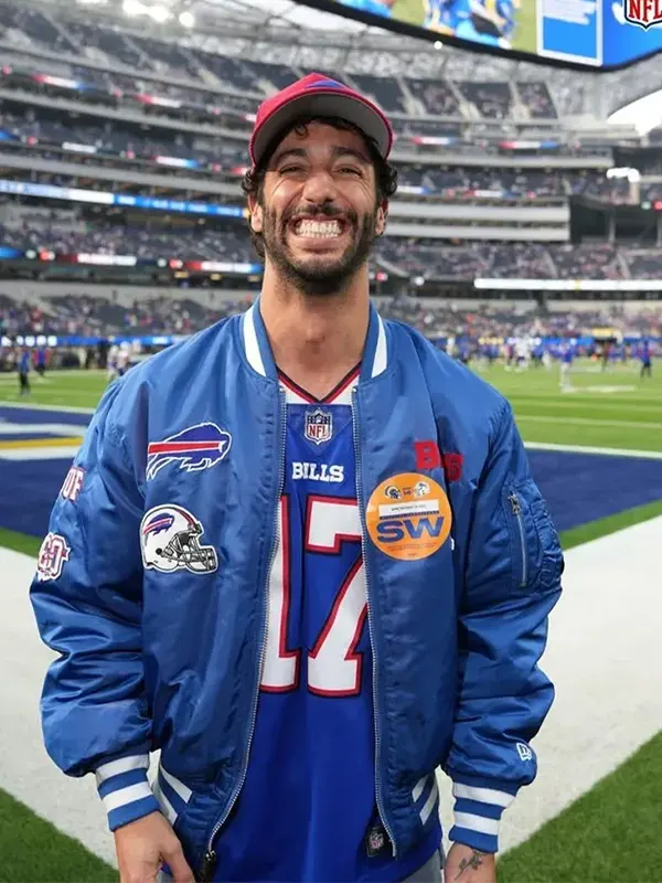 Daniel Ricciardo Buffalo Bills Varsity Jacket