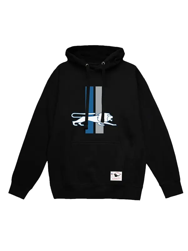 Detroit Lions Throwback Logo Hoodie