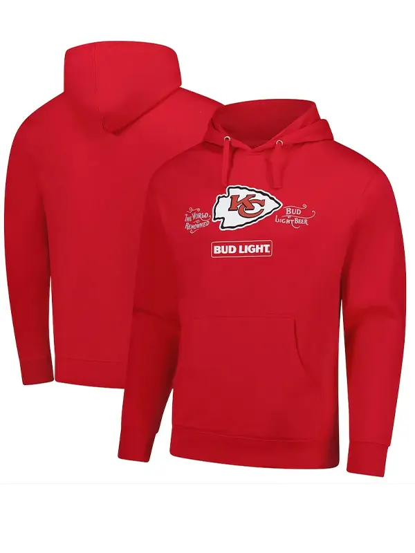 Kansas City Chiefs NFL x Bud Light Vintage Hoodie