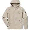 Kansas City Chiefs UNRL Impact Full-Zip Hooded Jacket Cream