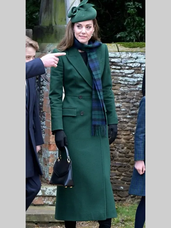 Kate Middleton Green Coat