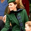 Kate Middleton Green Wool Coat