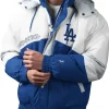 Los Angeles Dodgers Shoulder to Shoulder Raglan Hoodie Jacket