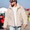 MARNI Oat Shaggy Jacket Travis Kelce