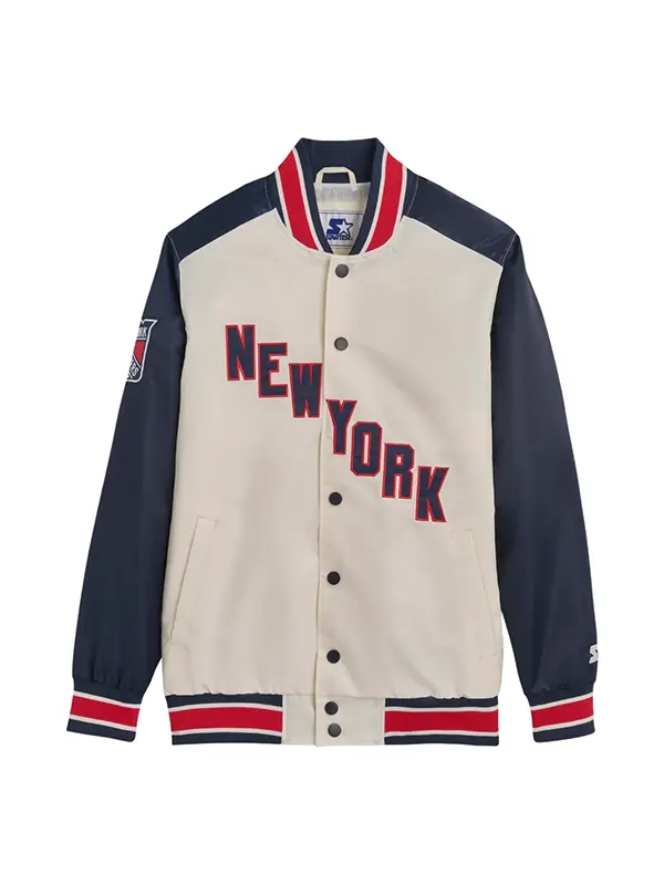 New York Rangers The Renegade Varsity Jacket