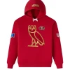 OVO San Francisco 49Ers Icon Team Hoodie Red