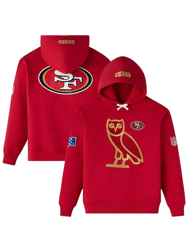 OVO San Francisco 49Ers Icon Team Hoodie