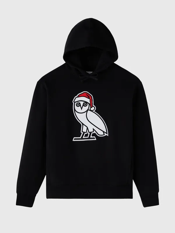 OVO Santa Icon Hoodie Black