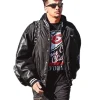 Patrick Mahomes Prada Bomber Jacket Black