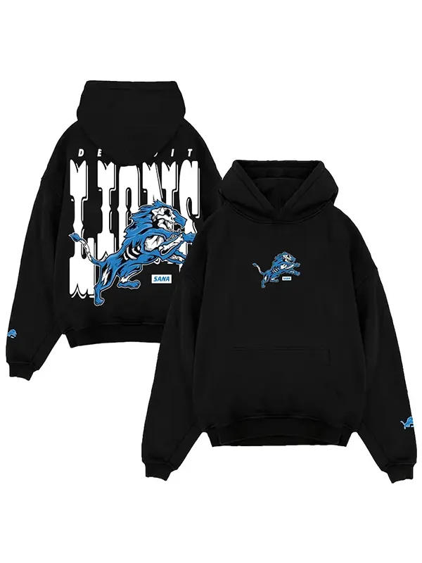 SANA x Detroit Lions Skeleton Hoodie