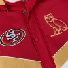 San Francisco 49ers Starter Sideline Puffer Jacket Red