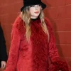 Taylor Swift Red Fur Coat