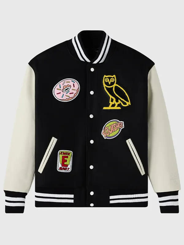 The Simpsons Varsity Jacket