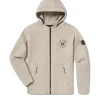 UNRL x Bears Impact Full-Zip Hooded Jacket Cream