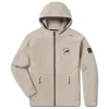 UNRL x Bills Impact Full-Zip Cream Hooded Jacket