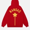 Aelfric Eden Kansas City Vintage Hoodie Red