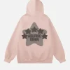 Aelfric Eden Vintage Embroidery Star Hoodie For Women