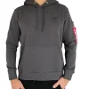 Alpha Industries Back Print Zip Hoodie