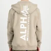 Bluza Alpha Industries Back Print Zip Hoodie