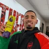 Gabriel Jesus Arsenal Adidas Jacket