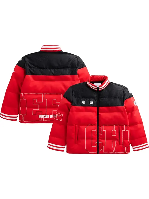 Kansas City Chiefs Off Season Team Puffer Jacket