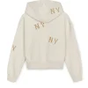 Megagram New York Yankees Hoodie Off White