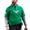 Nick Sirianni Head Coach Eagles Kelly Green Hoodie