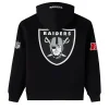 OVO x NFL Las Vegas Raiders Icon Team Hoodie Black