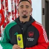 POTM Award Gabriel Jesus Arsenal Adidas Puffer Jacket