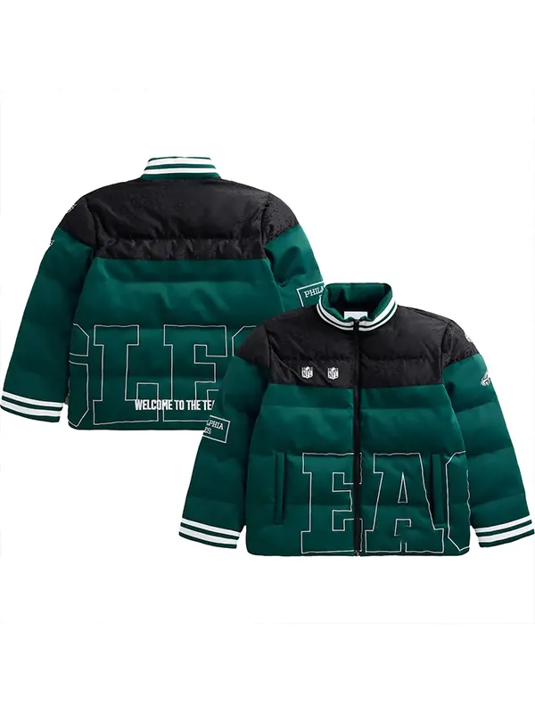 Philadelphia Eagles Off Season Team Puffer Jacket