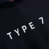 TYPE 7 Text Logo Hooded Sweatshirt