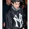 Timothée Chalamet Mowalola My City Bomber Jacket Black