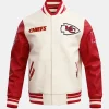 Tyler Hynes kansas City Chiefs Varsity Jacket red