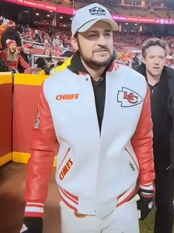 Tyler Hynes kansas City Chiefs Varsity Jacket