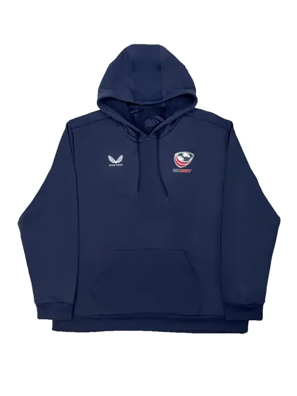 USA Rugby Brush Back Overhead Hoodie