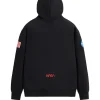 Alpha Industries NASA Worm Logo Unisex Black Hoodie