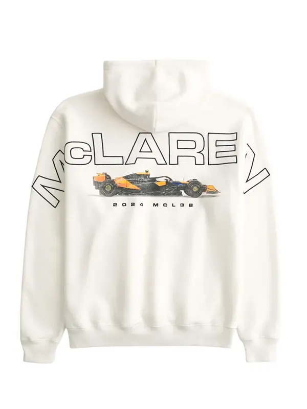 Boxy McLaren Graphic Hoodie